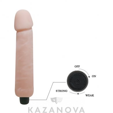 Фото-4 Вибратор Baile Love Companion реалистичный со съемной насадкой телесный 26 см