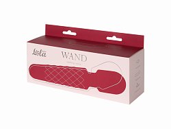 Вибромассажер Lola Games Dashing Wand многорежимный бордовый