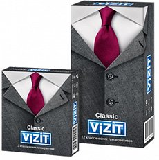 Презервативы классические VIZIT Classic 12 шт.