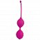 Фото-2 Вагинальные шарики Cosmo Lady's balls из силикона фиолетовые 008