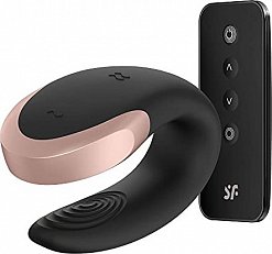 Вибростимулятор многофункциональный для пар Satisfyer Double Love с приложением и пультом д/у