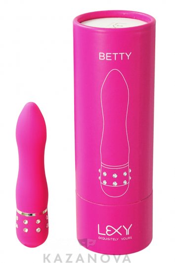 Вибратор Lexy Betty розовый 11,5 см