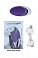 Фото-1 Вибромассажер Satisfyer Layons 1 Purple Pleasure перезаряжаемый из силикона фиолетовый
