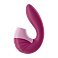 Фото-2 Вибратор с вакуумным стимулятором Satisfyer Supernova бордовый