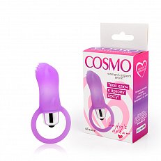 Вибростимулятор Cosmo Lady's Dream из силикона с вибрацией фиолетовый