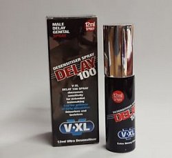 Спрей пролонгатор Delay 100 V-XL с витамином Е 12 мл