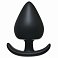 Анальная втулка Lola Toys Perfect Fit Plug small силиконовая чёрная