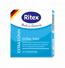 Презервативы Ritex Extra Dunn ультратонкие 3 шт.