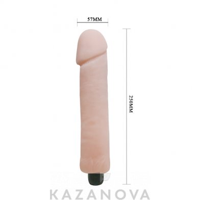 Фото-3 Вибратор Baile Love Companion реалистичный со съемной насадкой телесный 26 см