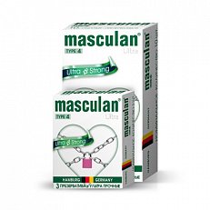 Презервативы особо прочные MASCULAN Ultra №3 Тип 4 3 шт