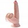 Фото-2 Фаллоимитатор King Cock Plus Fanta Flesh 3D реалистичный на присоске телесный 12,7 см