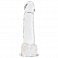 Фото-4 Фаллоимитатор Addiction Crystal прозрачный 20,3 см
