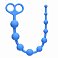Анальная цепочка Lola Toys Orgasm Beads синяя 33,5 см