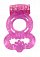 Виброкольцо эрекционное Lola Toys Treadle розовое