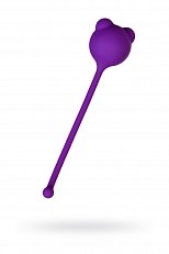 Вагинальный шарик A-Toys Pleasure Ball силиконовый фиолетовый