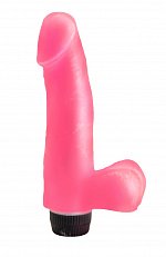 Вибратор многоскоростной LoveToy гелевый реалистичный 19 см 700