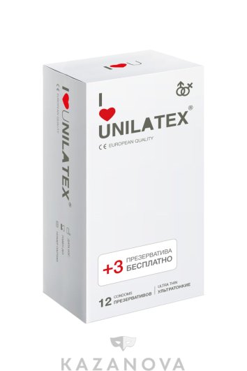 Презервативы Unilatex №12 ультратонкие