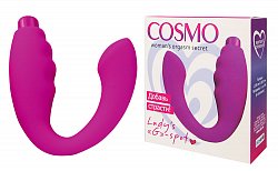 Вибромассажер Cosmo для G-точки и клитора силиконовый 037