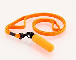 Мини-вибратор пластиковый Sexus оранжевый