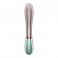 Фото-4 Вибратор Satisfyer Hot Lover перезаряжаемый из силикона розово-зеленый