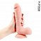 Фото-2 Фаллоимитатор EroWoman Realistic телесный реалистичный на присоске 21 см