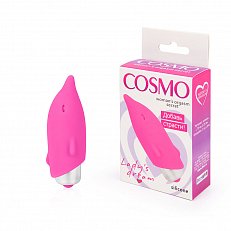 Минивибратор Cosmo Lady's dream из силикона розовый