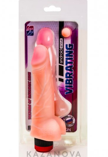 Вибратор LoveToy реалистичный телесный 21 см 302