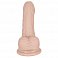 Фото-2 Фаллоимитатор Dildo S реалистичный из силикона телесный 14,5 см