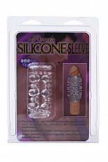 Насадка открытая Silicon Sleeve прозрачная