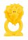Фото-1 Виброкольцо Beasty Toys Looney Lion из силикона желтое