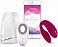 Фото-1 Вибратор многопрограммный WE-VIBE Sync Fuchsia бордовый
