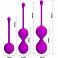 Фото-5 Вагинальные шарики Pretty Love Kegel Ball фиолетовые