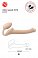 Фото-5 Анатомический страпон Strap-On-Me телесный силиконовый S