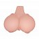 Фото-3 Мастурбатор Crazy Bull Vagina and Anal в виде полуторса из киберкожи с двумя входами и вибрацией
