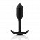 Анальная втулка B-Vibe Snug Plug 1 черная