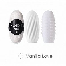 Мастурбатор Svakom Hedy белый Ultra soft TPE