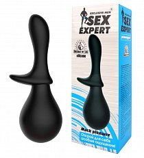 Анальный душ Sex Expert чёрный 129