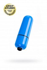 Вибропуля A-Toys Braz 10 режимов синяя
