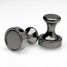 Зажимы для сосков магнитные Master Series Power Pins черные