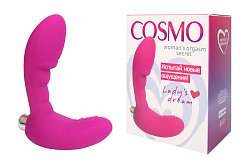 Вибростимулятор Cosmo Lady's Dream розовый 11,5 см 114