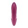 Фото-4 Вибратор с вакуумным стимулятором Satisfyer Supernova бордовый