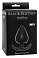 Фото-1 Анальная втулка Lola Toys Perfect Fit Plug small силиконовая чёрная