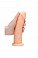 Фото-5 Фаллоимитатор RealRock Dual Density из силикона телесный 23 см