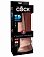 Фото-1 Фаллоимитатор King Cock Plus Soft Skin реалистичный на присоске телесный 24 см
