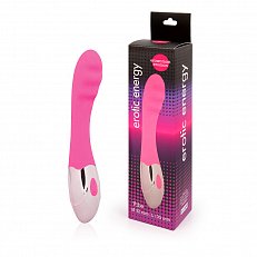 Вибратор Erotic Energy 10 режимов из силикона розовый 264