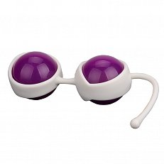 Вагинальные шарики Kegel Ball из силикона фиолетовые