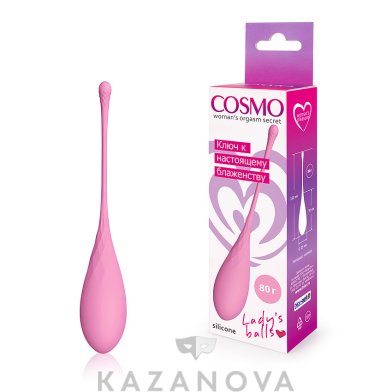 Вагинальный шарик Cosmo Lady's  Dream розовый 80 г