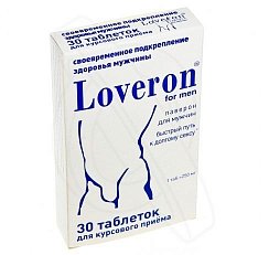 Мужской сексстимулятор Loveron 30 таблеток