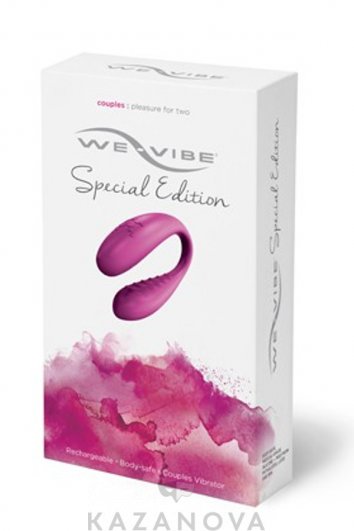 Фото-2 Вибратор многопрограммный для двоих WE-VIBE Special Edition малиновый