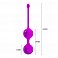 Фото-4 Вагинальные шарики Pretty Love Kegel Tighten Up II силиконовые фиолетовые